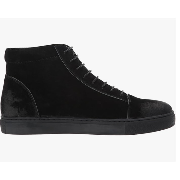 English Laundry Men Grundy Sneaker Boots 9.5 Black Suede NWT Chukka Combat Lace main image 10